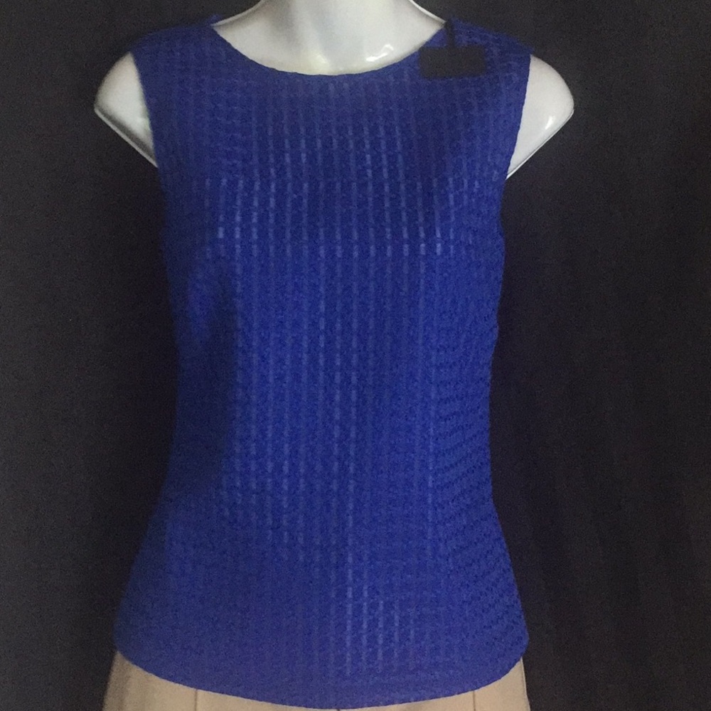 🛍2 for $30🛍Bolt blue sleeveless top NWOT